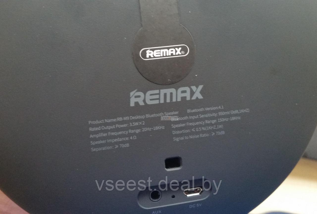 Беспроводная колонка Remax черный - фото 4 - id-p94228456