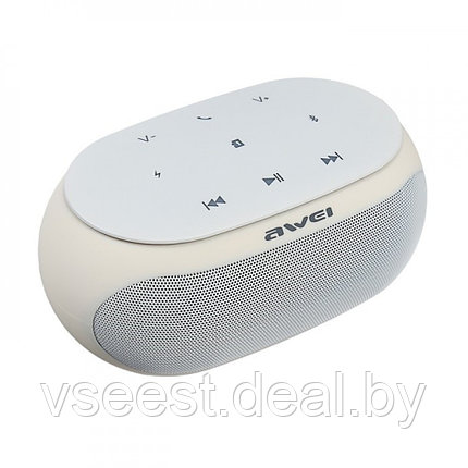 Беспроводная колонка AWEI Y200 Белая Bluetooth, фото 2
