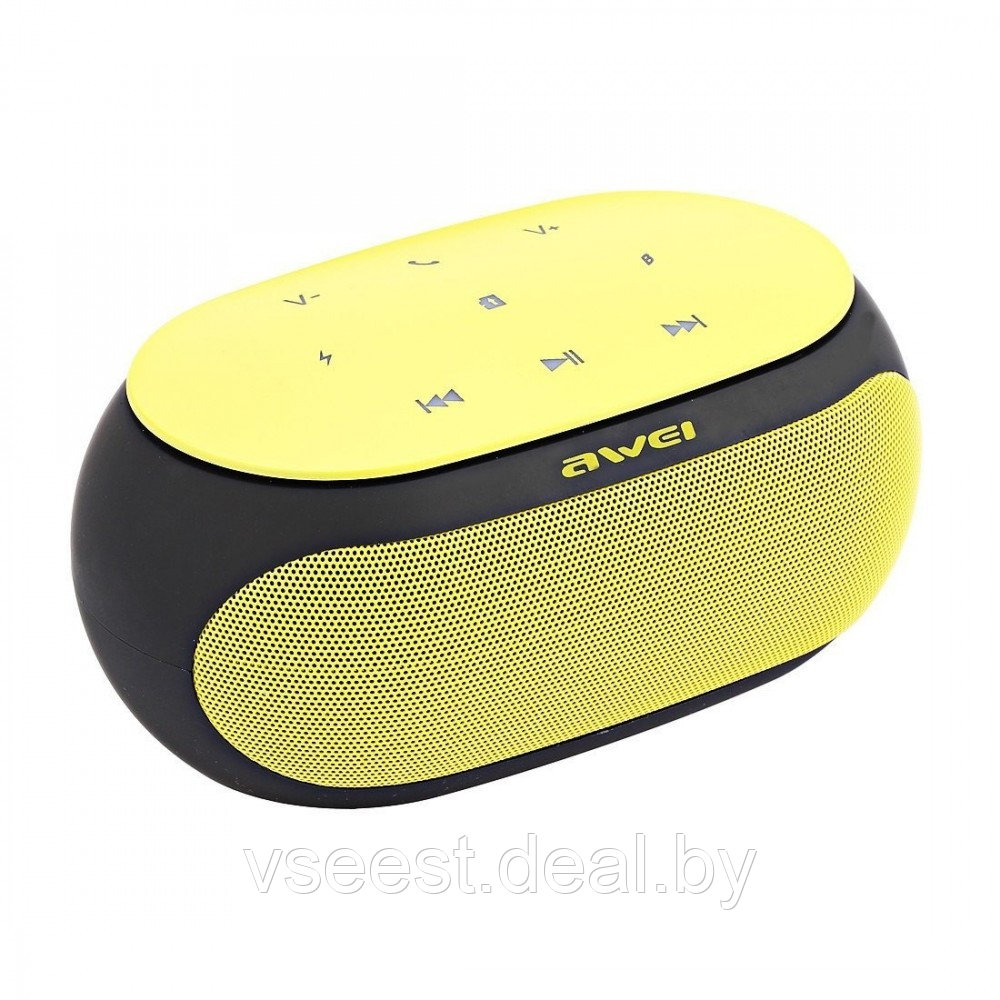 Беспроводная колонка AWEI Y200 Жёлтая Bluetooth