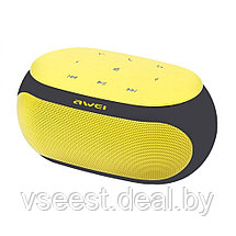 Беспроводная колонка AWEI Y200 Жёлтая Bluetooth, фото 2