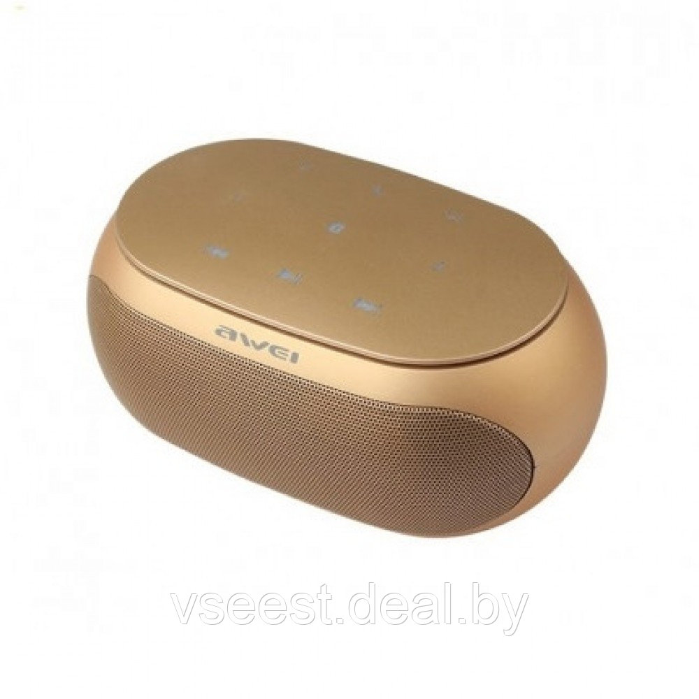 Беспроводная колонка AWEI Y200 Золото Bluetooth - фото 5 - id-p94228462