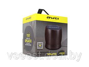 Беспроводная колонка AWEI Y500 Grey Bluetooth, фото 3