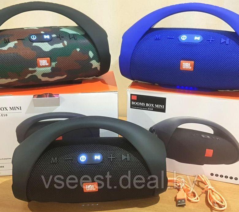 Портативная колонка HIFI Bluetooth аналог JBL E10 чёрная - фото 5 - id-p94228475