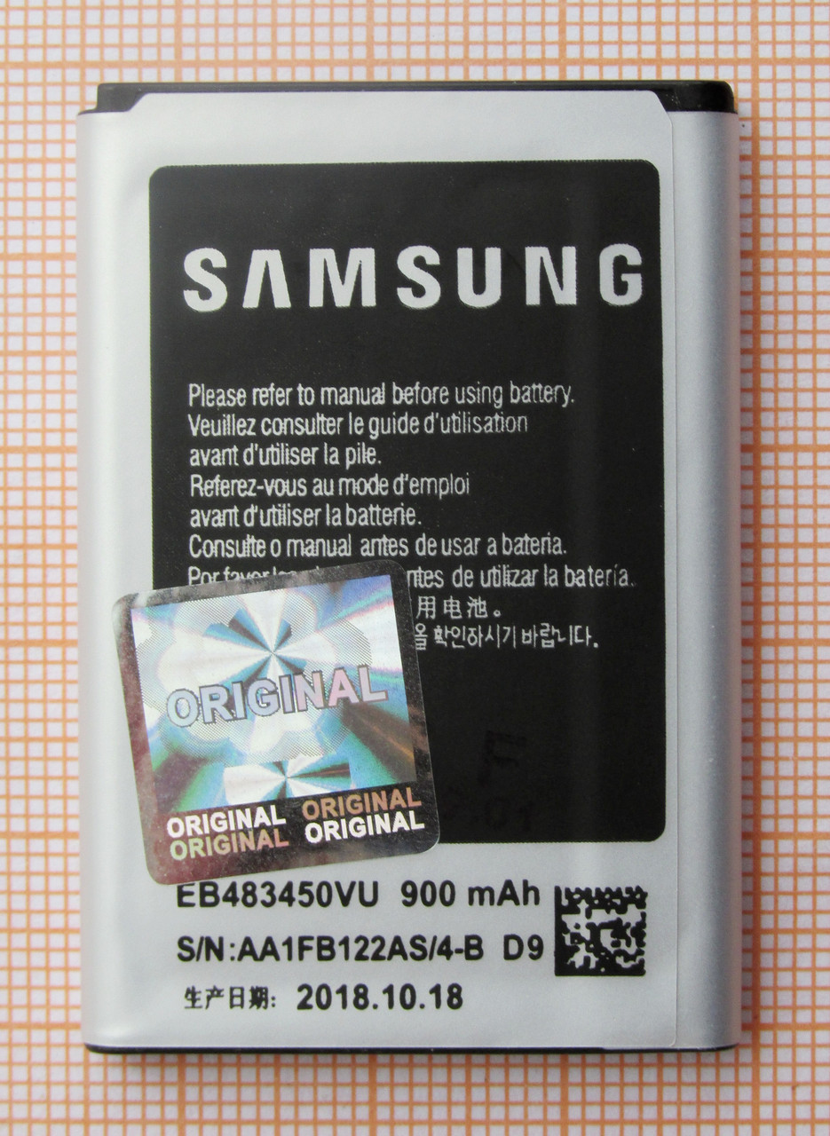 Аккумулятор EB483450VU для Samsung C3592, C3752, S5350 Shark, фото 1