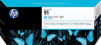 Картридж 91/ C9470A (для HP DesignJet Z6100) светло-голубой