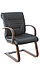 Кресло VIP Extra для руководителя ,офиса и дома, кресла в натуральной коже черного цвета, фото 3