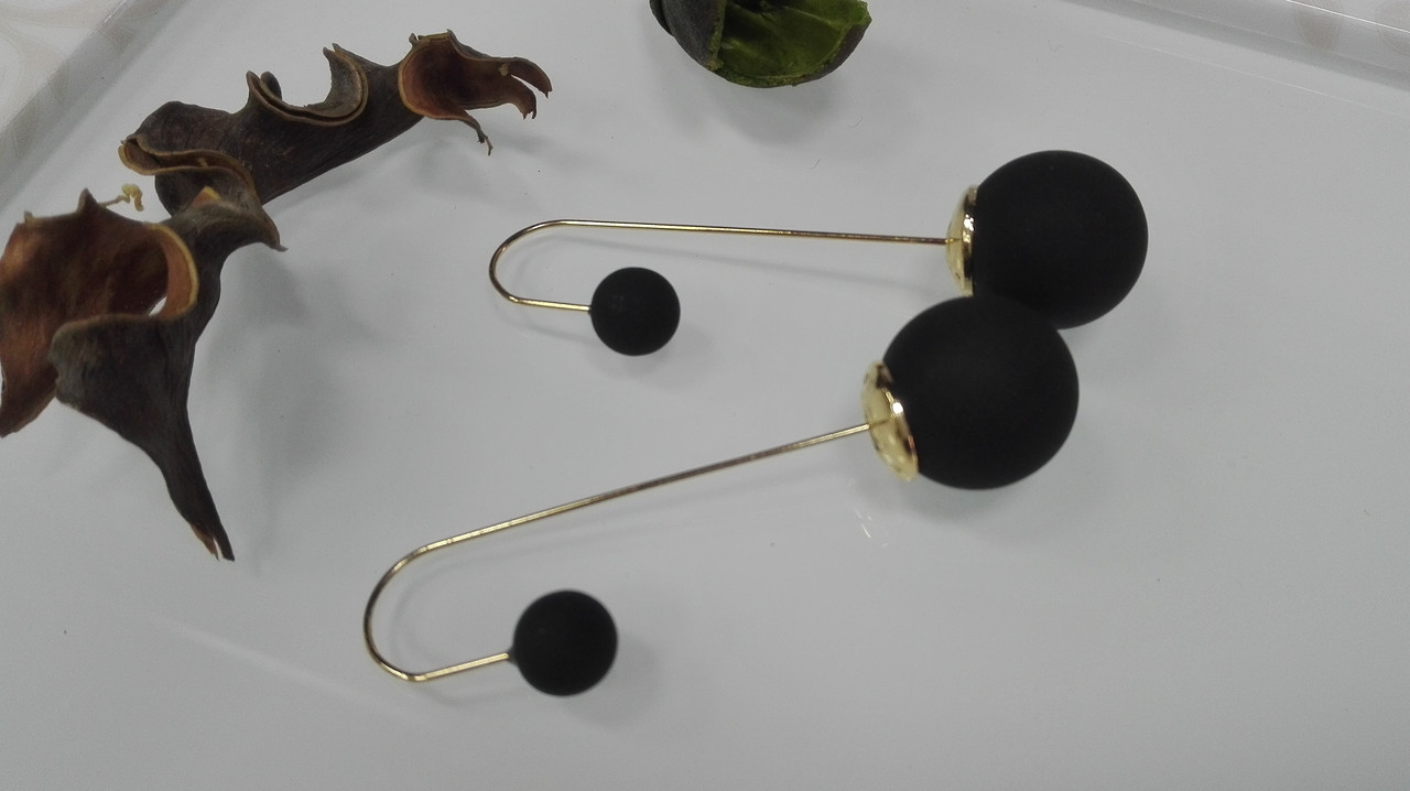 Серьги шары Dior