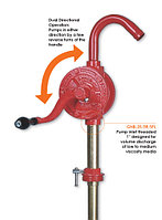 Роторный бочковой насос двусторонний - для откачки и раздачи масла, дизеля GROZ GNB-25/3R/SPL GR44052