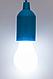 Светильник светодиодный «ЛАМПОЧКА» голубая, фото 3