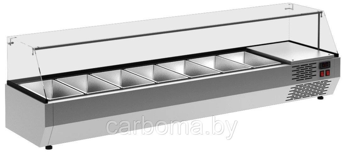 Витрина настольная Carboma A40 SM 2,1-G 0430 (+2…+10)