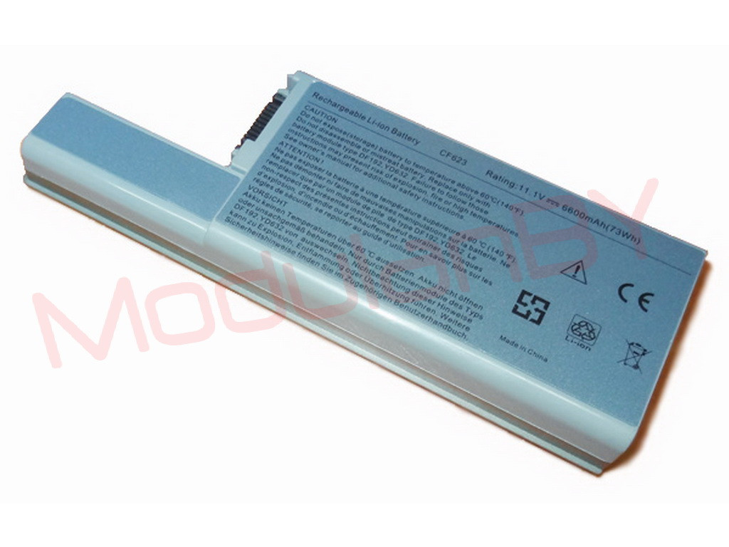 Батарея 0CF623 11,1В 6600мАч для Dell Latitude D531 Latitude D820 Precision M65 и других