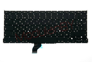 Клавиатура для ноутбука Apple MacBook Pro 13 A1502 черная большая клавиша ввода и других моделей ноутбуков