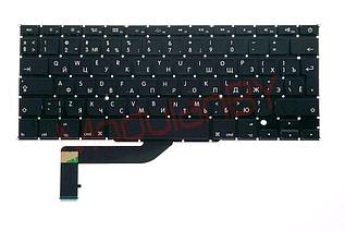 Клавиатура RU для Apple MacBook Pro 15 A1398 черная , большая клавиша ввода и других моделей ноутбуков