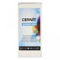 Пластика "Cernit № 1" 500 гр.027 белый непрозрачный