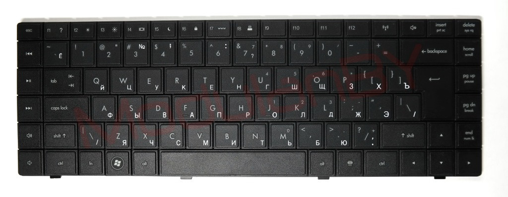 Клавиатура для ноутбука HP 620 625 и других моделей ноутбуков