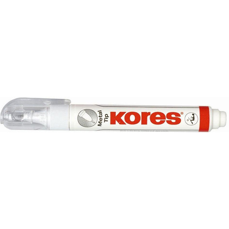 Корректор-ручка KORES "Metal Tip" 10 мл (Цена с НДС) - фото 2 - id-p94242916