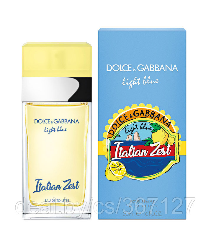 DOLCE & GABBANA LIGHT BLUE ITALIAN ZEST POUR FEMME для женщин 100 мл