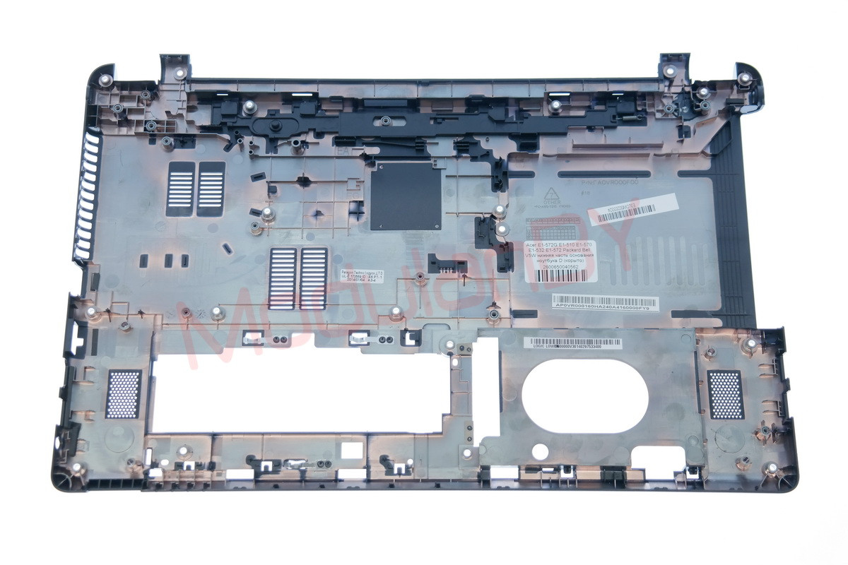 Acer E1-530 E1-510 E1-570 E1-532 E1-572 Packard Bell V5W нижняя часть основания ноутбука D (корыто)