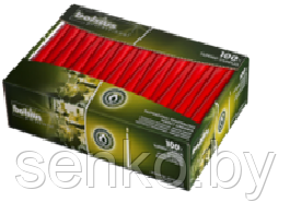 Свеча столовая красная 240/23 Bolsius Proffesional