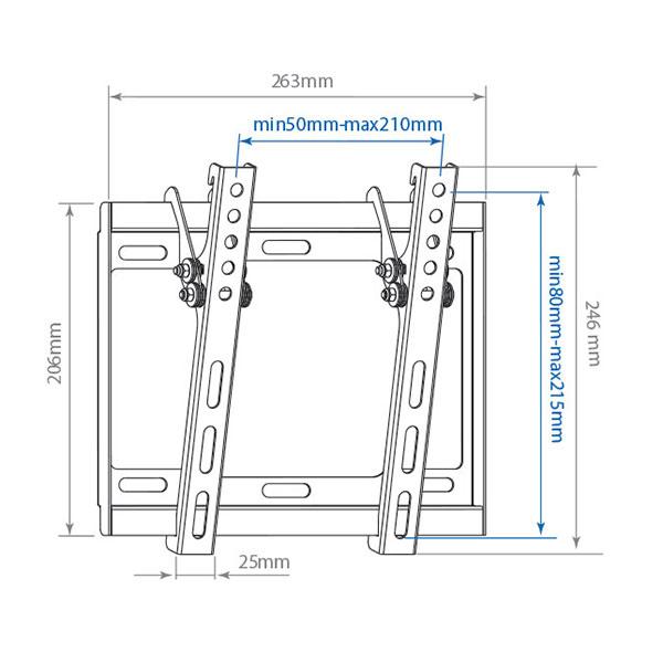 Кронштейн для телевизора Arm Media Steel-6 - фото 2 - id-p94268242