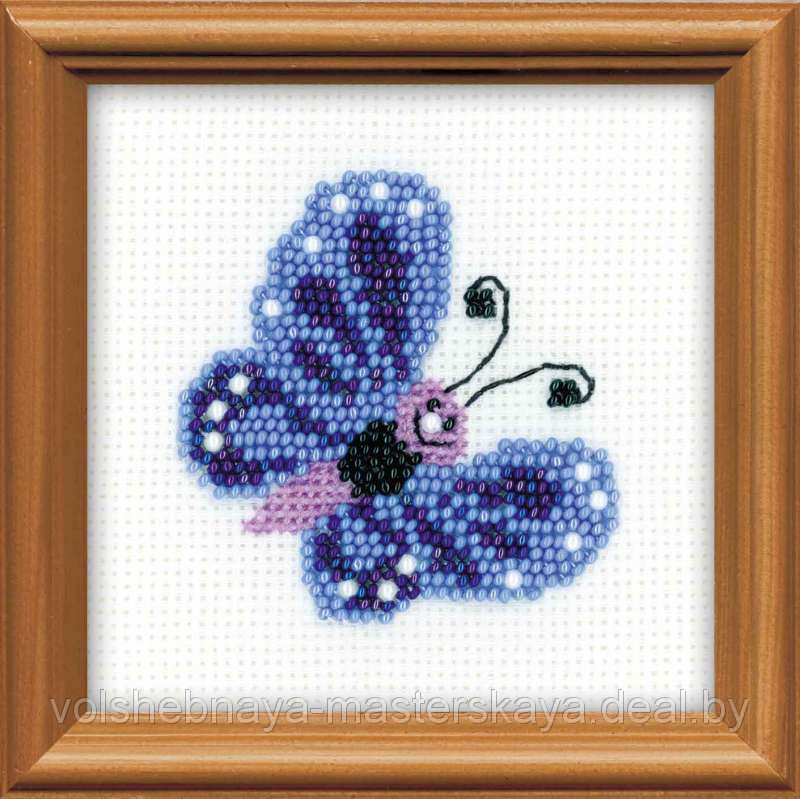 Набор для вышивания бисером «Бабочка». - фото 1 - id-p4632460