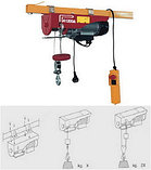 Лебедка-таль электрическая РА, 125/250, 250/500, 500/1000, 50/100, 600/1200 кг. Минск, фото 6
