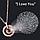 Кулон «Я тебя люблю» на 100 языках, фото 3