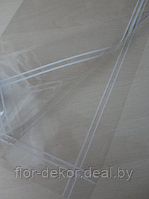 Упаковочный лист целлофана с полоской по краю,  60×60см.