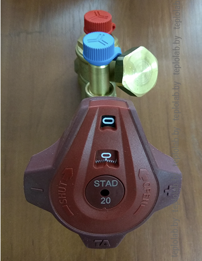 Клапан балансировочный STAD DN20 - фото 7 - id-p94295754