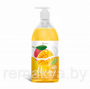 Жидкое крем-мыло "Milana" манго и лайм (флакон 1000 мл), фото 2