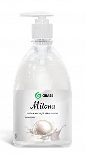 Жидкое крем-мыло Milana жемчужное с дозатором (флакон 500 мл) - фото 1 - id-p94296117
