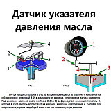 Датчик указателя давления масла