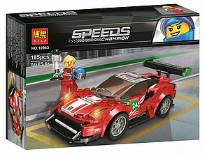 Конструктор  Speed Champions Феррари 488 GT3 Scuderia Corsa 10943, аналог лего 75886