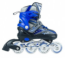 Коньки роликовые с защитой MaxCity Volt blue 35-38, фото 2