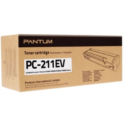 Картридж PC-211EV/ PC-211P (для Pantum P2200/ P2207/ P2500/ P2500W/ P2507/ M6500/ M6550/ M6607) - фото 1 - id-p79372603