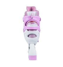 Роликовые коньки с защитой MaxCity Volt pink 35-38, фото 3