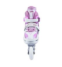 Роликовые коньки с защитой MaxCity Volt pink 35-38, фото 2