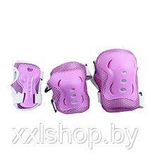 Роликовые коньки с защитой MaxCity Volt pink 35-38, фото 3