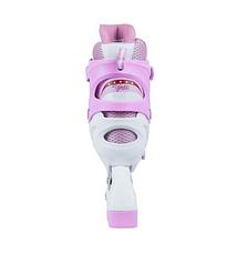 Роликовые коньки раздвижные MaxCity Volt pink 39-42, фото 2