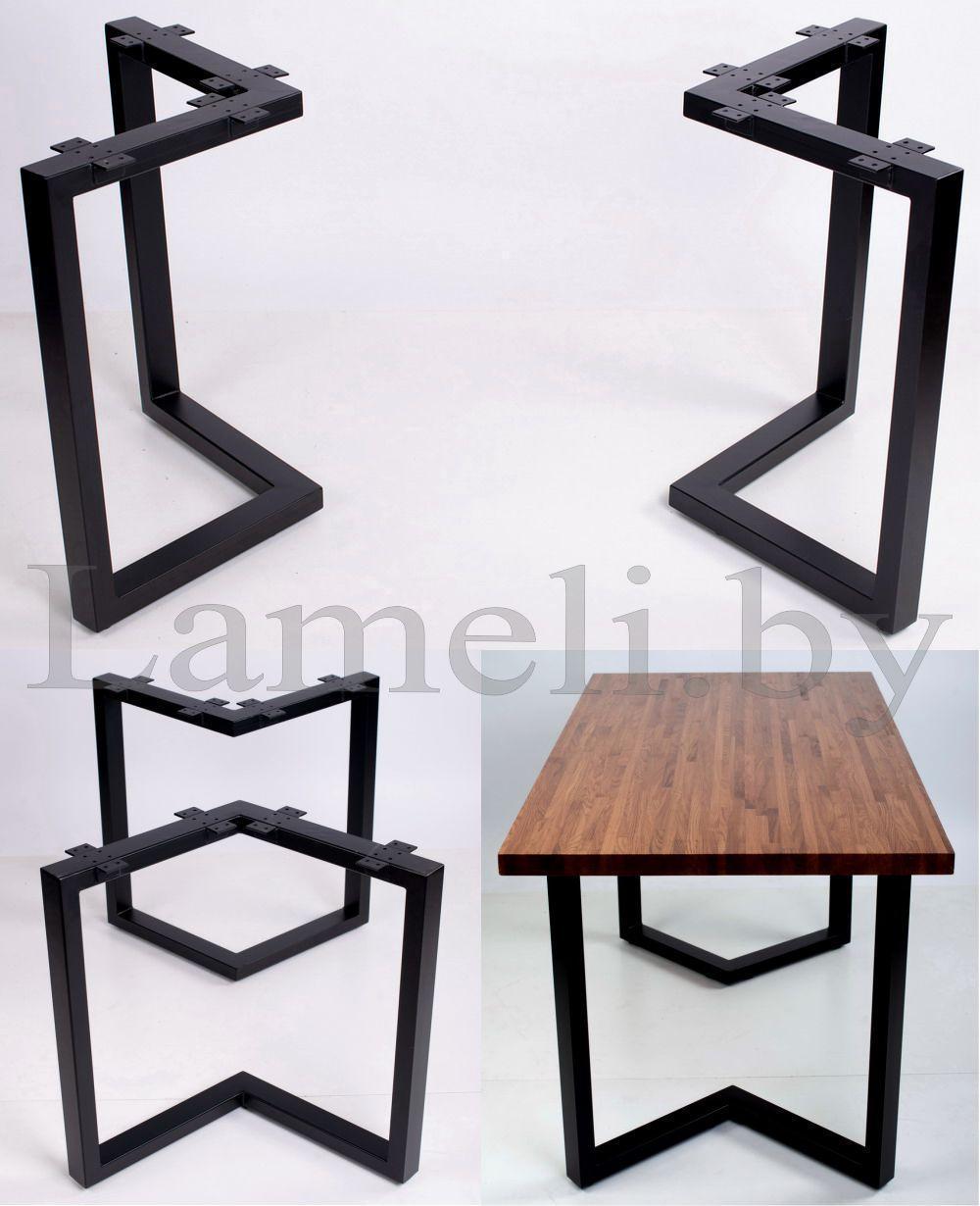 Столы письменные из дуба в стиле Лофт. Т-1 - фото 6 - id-p94305446