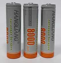 Аккумулятор  HANGLIANG 18650 4.2 V 8000 mAh Li-ion (3 шт/упаковка)