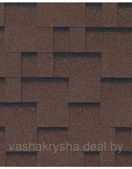 RoofShield Фемили Модерн коричневый с оттенением (цвет 16) - фото 1 - id-p43703972