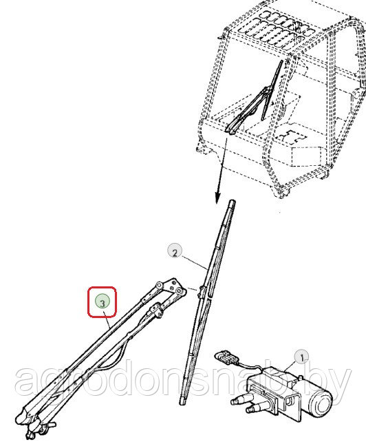 Счеткодержатель AZ55423