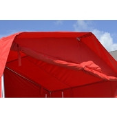 Стенка передняя к палатке 1.5х1.5, с молниями - фото 1 - id-p94325147