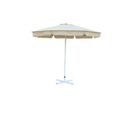 Зонт для торговли круглый диаметром 2,5 метра (Сталь) - фото 1 - id-p94325208