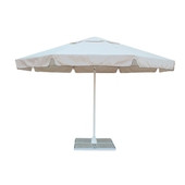 Зонт для торговли круглый диаметром 4 метра (Сталь) - фото 1 - id-p94325215