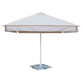 Зонт для торговли квадратный 4x4 метра - фото 1 - id-p94325218