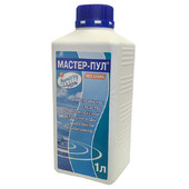 Средство для комплексной обработки воды МАСТЕР-ПУЛ 4 в 1 (флакон) 1 л. Маркопул - фото 1 - id-p94325545