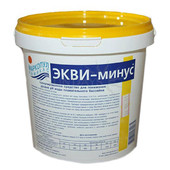 Средство для регулировки pH 'ЭКВИ-минус'. (ведро) 1 кг. Маркопул - фото 1 - id-p94325556