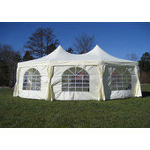 Полюсный тент-шатер 6.8x5м PA58301 для торжеств, полиэстер